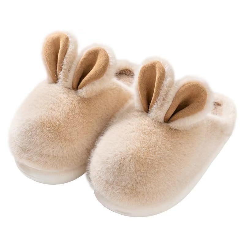 Plush Animal Slippers for Women Men Cute Bunny Indoor Outdoor Slippers Warm Soft Winter slippers