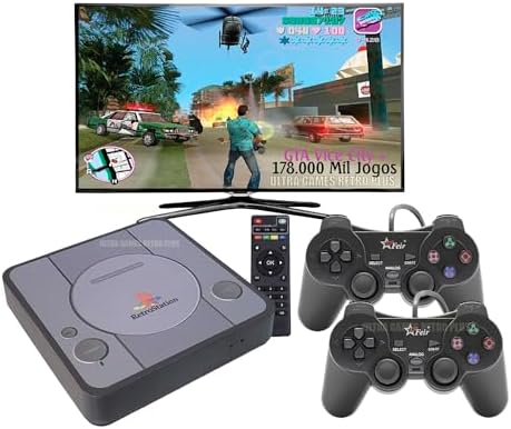 Ultra Game Retro PRO MAX + 178 mil Jogos + 2 Controles Premium + ...