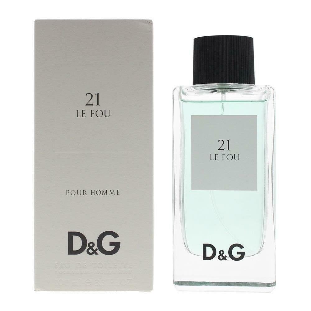 D&G Anthology Le Fou 21 FOR MEN by Dolce & Gabbana - 100 ml EDT 