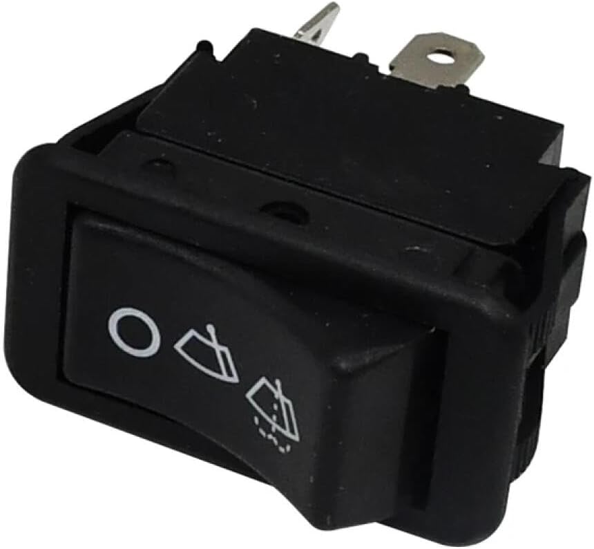 6665707 Front Wiper Switch for Bobcat, Compatible with Skid Steer 645 742 743 751 753 763 & T110 T140 T180 T190 T200 T250 T300 Compact Track Loader