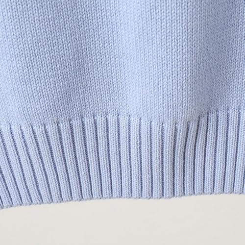 Girls Boys Plain Sweater Vest Sleeveless V Neck Knitted Crop Tank Top Kids Warm Pullover School Uniform Clothes2