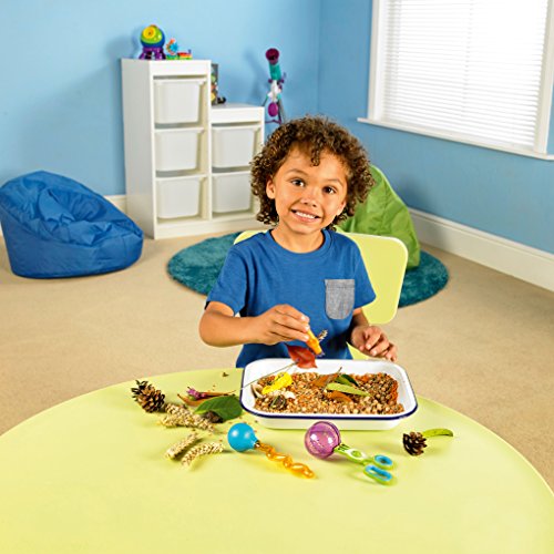 Learning Resources Helping Hands - Feinmotorik Werkzeugset, Kinder pinzette & pipetten, motorikspielzeug, Montessori Spielzeug ab 3 Jahre, Kinder Outdoor wasserspielzeug & sandspielzeug, 3+