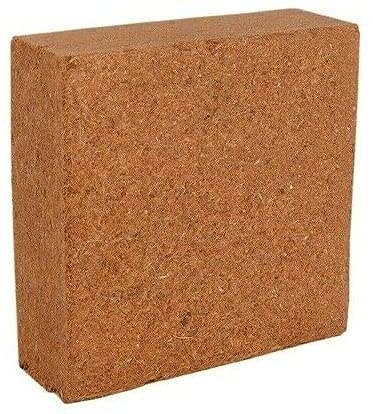 AlmaStore FIBRA DI COCCO 5 KG (1 X 5 Kg) | 70 LT | 100% Naturale | Substrato per terraio tartarughe o rettili | circa 5 kg/PZ | Blocchi per la coltivazione piante, fiori, ortaggi