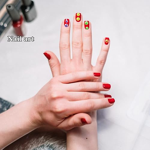 Miniatura 6 de 1000 perlas de media perla de 0.236 pulgadas para manualidades, cuentas de perlas semicirculares redondas para manualidades, arte de uñas, zapatos,