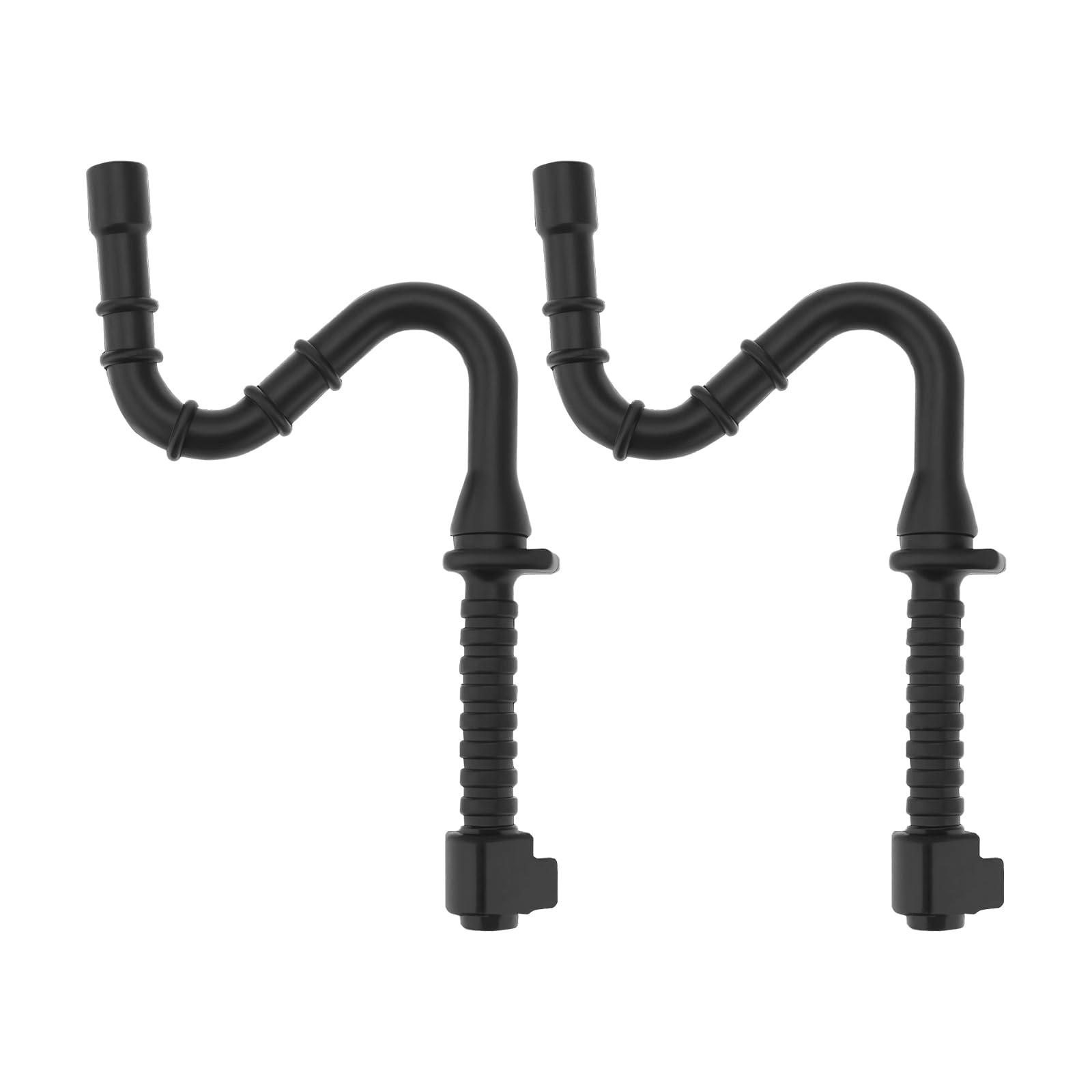 Briny River 2pcs Fuel Hose Gas Line Replacement Part 1128-350-7600 1128 358 7701 Compatible with Stihl 044 046 MS341 MS361 MS440 MS460 Chainsaw Black