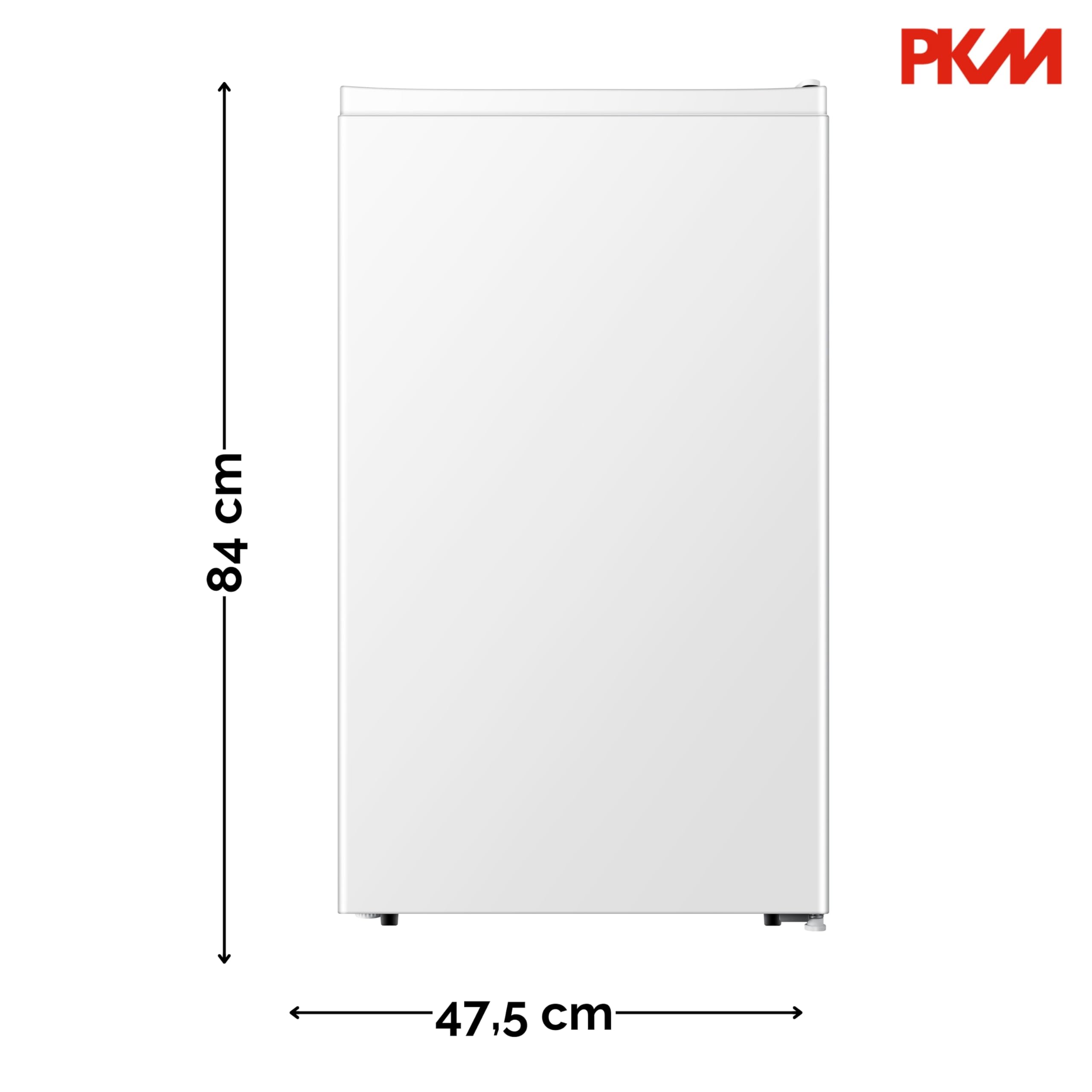 PKM KS93E Kühlschrank 94 Liter Weiß 36 dB leise Energieeffizienzklasse E