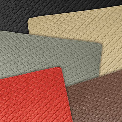 Fh Group Deluxe Faux Leather Diamond Pattern Cargo Liner 32" Inches - Universal Fir For Cars, Trucks, & Suvs (Beige) F16501 #TOP7