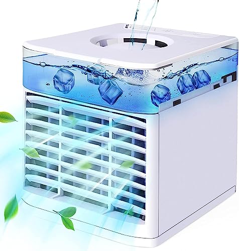 Cubo Condizionatore - Ultra Silenzioso Climatizzatore Da Camper - Basso Consumo Energetico Air Cube, per Casa E Ufficio
