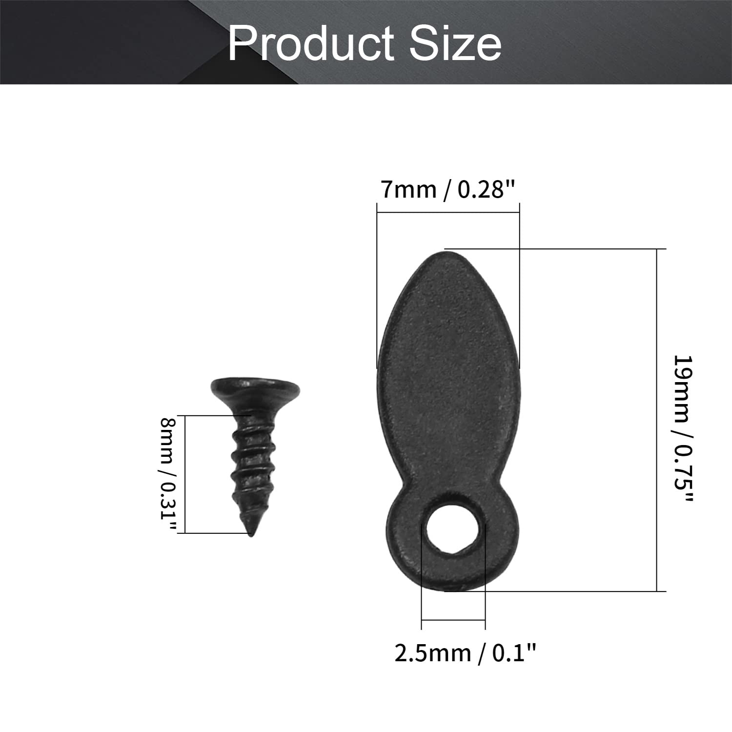 Uxcell Frame Turn Button 4 5 Plastic Drop Shape With Screws For Hanging Pictures Photos Drawings And Posters 50 Pcs Black Uxcell Frame Turn Button 4 5 Plastic Drop Shape With Screws For Hanging Pictures Photos Drawings And Posters 50 Pcs Black