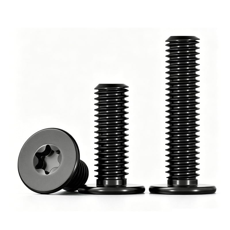 MOOPW Stainless Steel 304 Torx Star Extra Thin Low Profile Flat Head Bolts