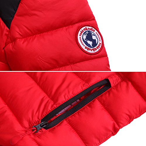 Image of Rokka&Rolla Boys' Reversible Lightweight Water-Resistant Puffer Jacket