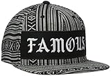 Famous Stars and Straps Men's Baja Snapback Hat, Charcoal, One Size