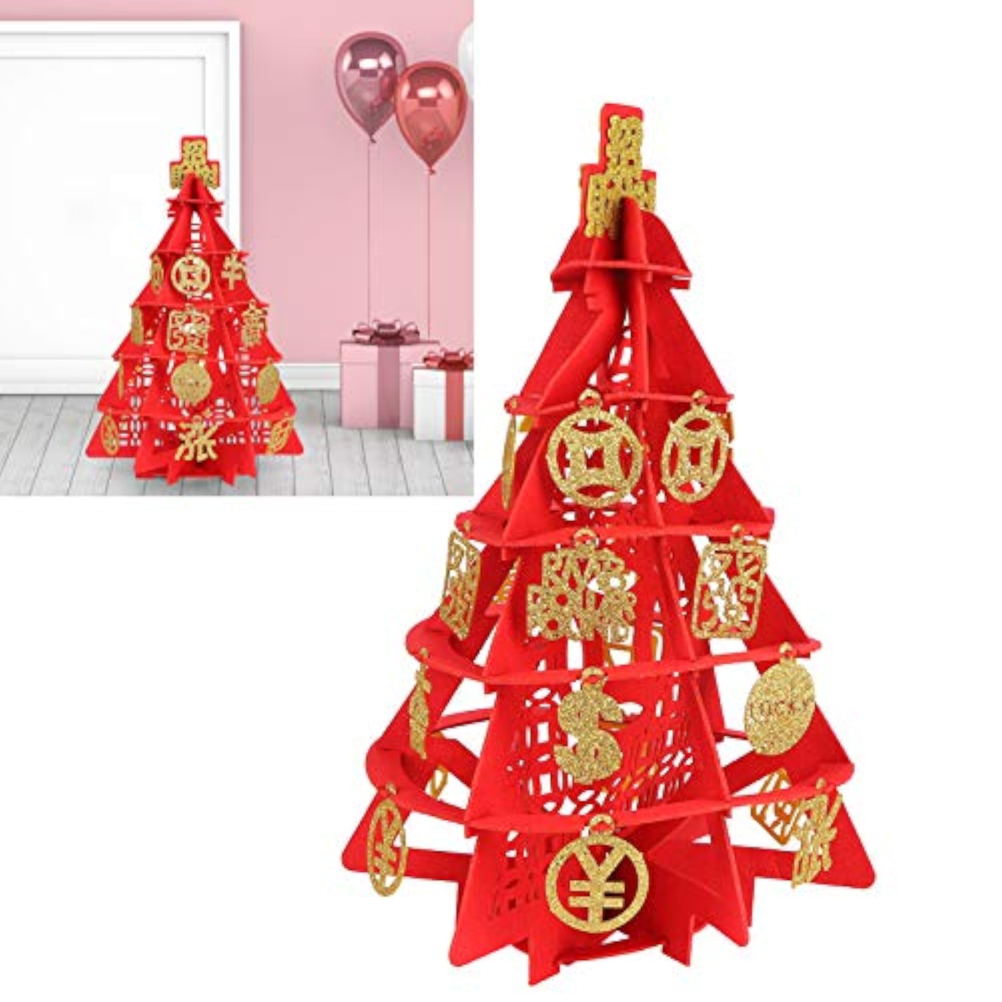 Felt Tree Decorations Eco-Friendly DIY Tree