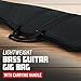 Gator Cases Foam Padded Bass Guitar Gig Bag, Fits Jazz and Precision Style Bass Guitars up to 46.5