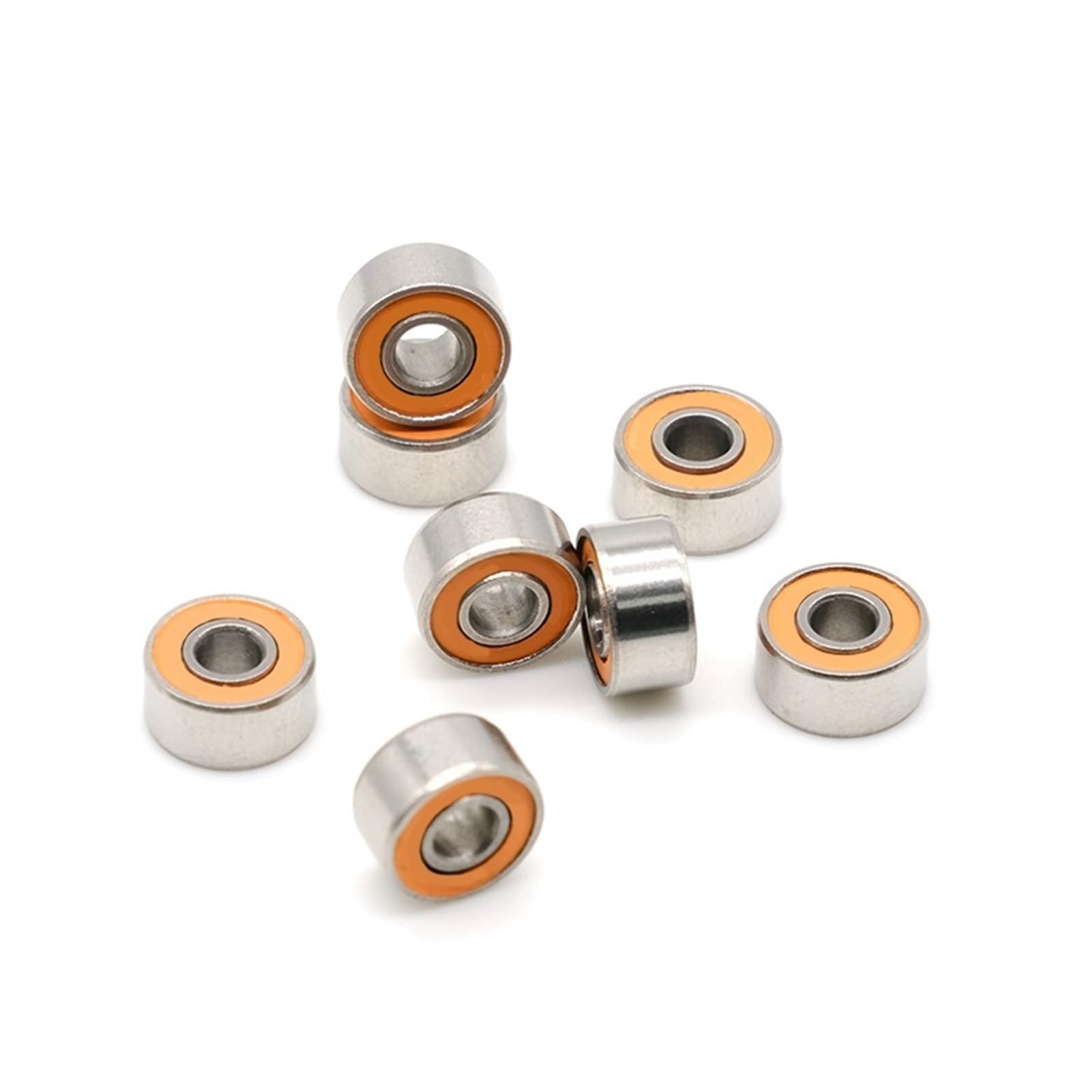 Roulements rigides à billes Lot de 10 roulements de moulinet de pêche S693 2RS ​​CB ABEC7 LD 3 x 8 x 4 mm en acier inoxydable hybride roulement à billes en céramique S693-2OS CB S693RS