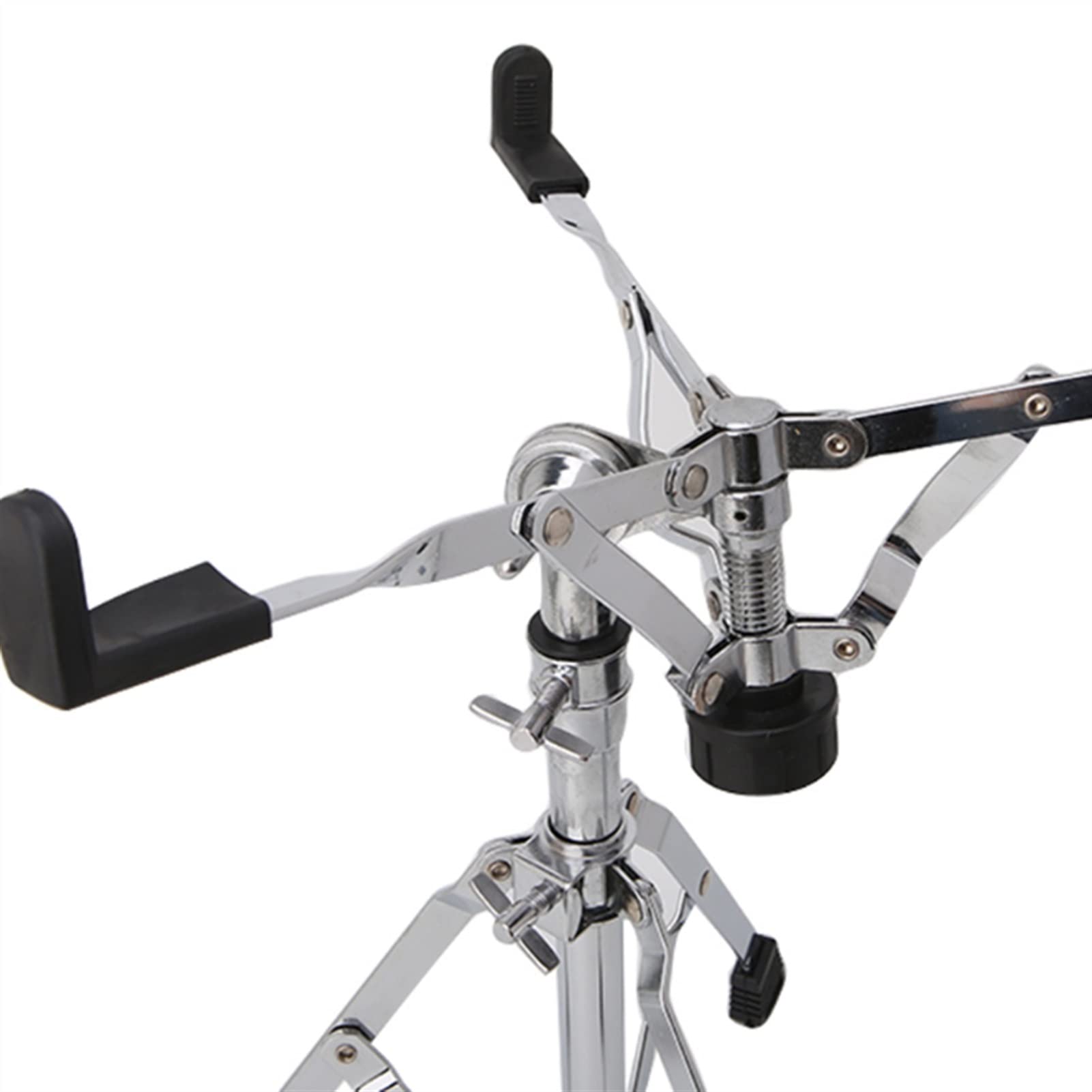 TSTS Trépied de Caisse Claire Stand De Tambour De Tambour Réglable Stand Simple/Double Trépied Heavy Duty Hardware Percussion (Color : Single Braced)