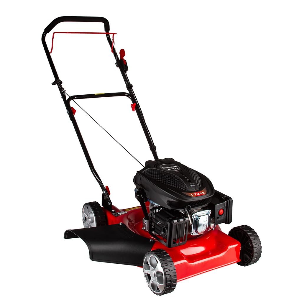 Tosaerba Tagliaerba a Scoppio DEMON, Motore 4 Tempi OHV 173,2cc 3,2kW, Velocità Rotazione Motore 2800 giri/min, Senza Trazione, Scarico Laterale