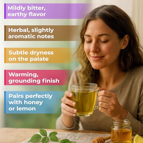 Image of 100 Bags Dried Mugwort Tea Mugwort Herb Dried Tea (Dried Artemisia Vulgaris Herb) - 100 Count 1.5g Bags Artemisa