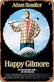 TersShawl Happy Gilmore Movie Poster Movie Metal Tin Sign Vintage Wall Plaque Decor Gifts 8x12 inch