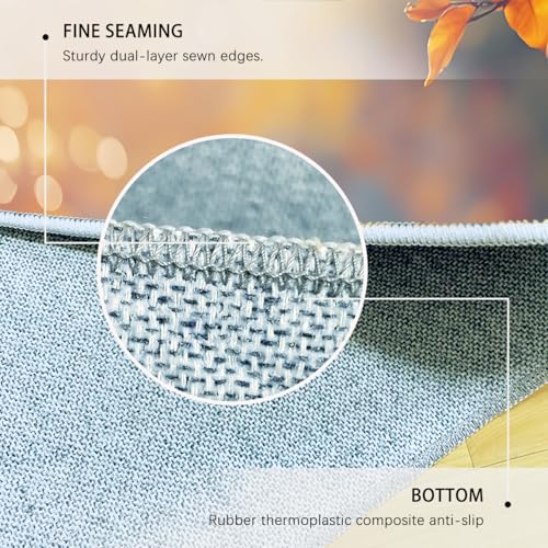 Tapis salon flanelle douce pour une ambiance de branches ensoleillées - 7