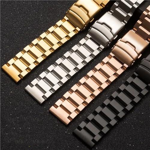 Sangle acier inoxydable pour montre connectée et classique au quotidien - 5