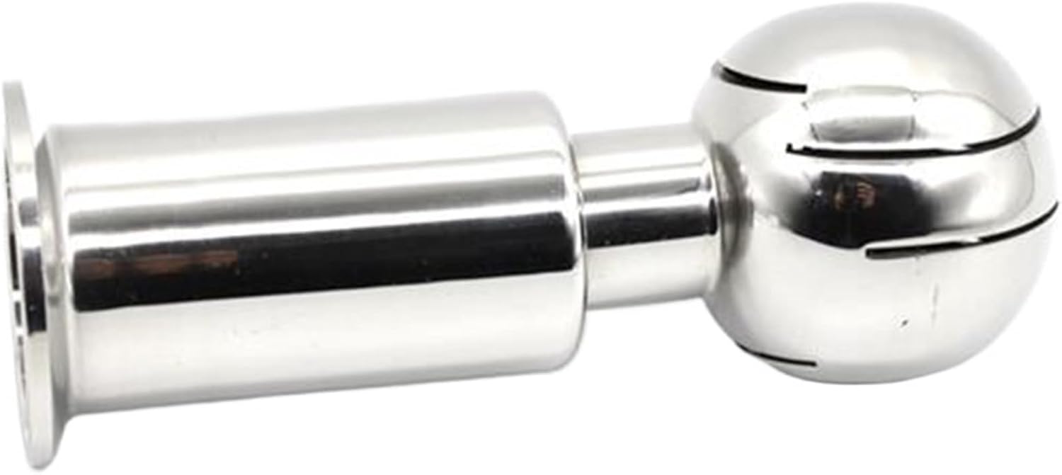 1.5" 2" Tri Clamp Rotary Spray Cleaning Ball 304 Stainless Steel Suitable For CIP Can Self-made Beer(1-1/2")