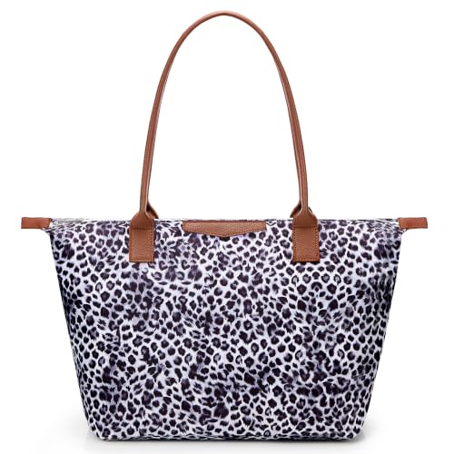 Image of Tote Bag for Women, Casual Hobo Foldable Shoulder Zipper Handbag
