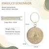 CORIOS Sac de Soirée pour Femme Rondes Boule Cristal Soirée Pochette Diamond Embrayage Sac en Strass à la Main Sacs Fourre-Tout Sacs D'épaule de Mariée pour Fête Banquet Mariage Bal Or #2
