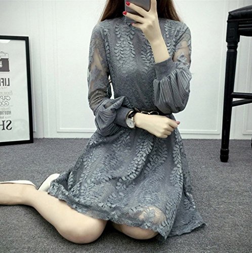 Robe de printemps à taille mince pour affiner la silhouette - 3