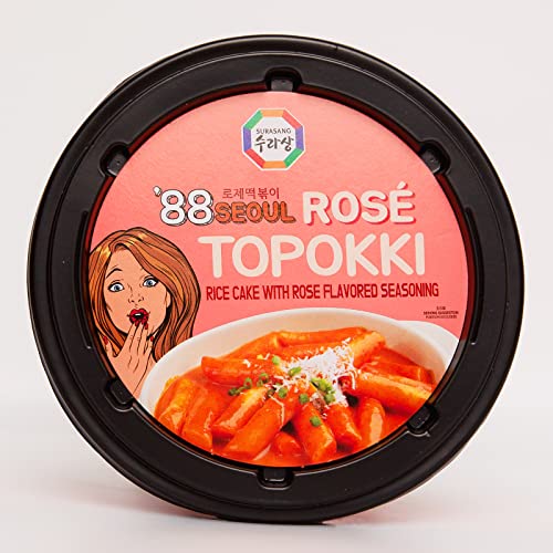 Surasang Rose Tteokbokki, Korean Spicy Rice Cakes with Sweet and Mild ...