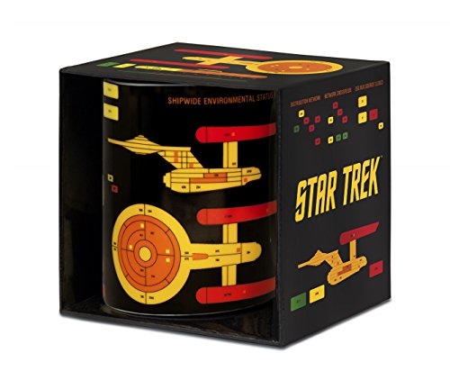 Logoshirt Star Trek - Starship Graph Tazza di Porcellana - Multicolore - Design Originale Concesso su Licenza
