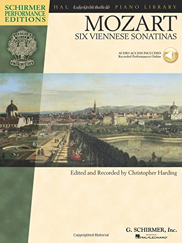 Schirmer Performance Editions Mozart Six Viennese Sonatinas Pf Bk/Cd