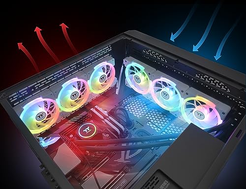 Thermaltake SWAFAN EX14 ARGB Lüfter | Snow | 3er Pack