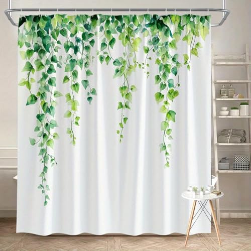 Rideau de douche en polyester 80x180 résistant pour cabine étroite