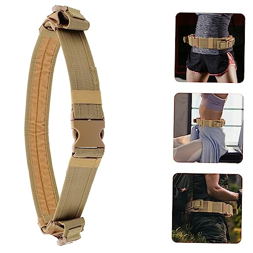 GANAZONO Utility Outdoor Work Belt for Men Durable Training Waist Belt for Mountaineering Quick Release Buckle Lightweight and Versatile for Hiking and Casual Wear4