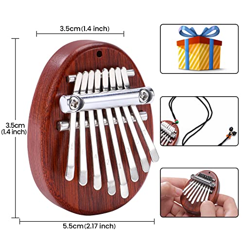 Pavitram Piano à Pouce Kalimba à 8 Touches, Piano de Poche Portable, Jouets D’éducation Préscolaire pour Enfants Cadeau… - Les Beatles, Paul McCartney, John Lennon, RIngo Starr, George Harrison Pavitram Piano à Pouce Kalimba à 8 Touches, Piano de Poche Portable, Jouets D'éducation Préscolaire pour Enfants Cadeau… – Image 3