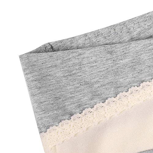 2 peças de calcinhas femininas para gestantes Under The Bump Underwear em forma de U cuecas de algod