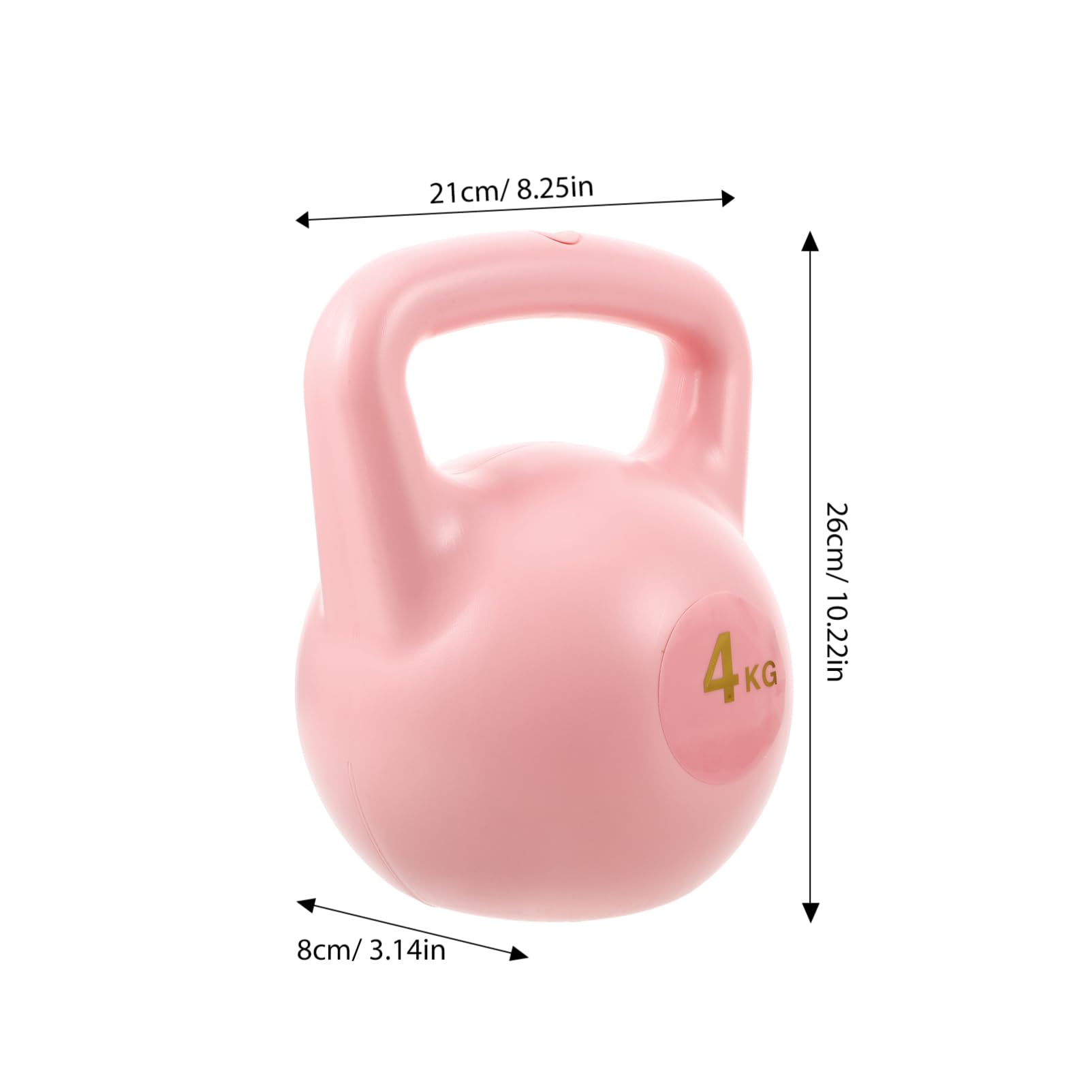 KESYOO Water Fillable Kettlebell Dual Handle Dumbbell for Home Fitness Versatile for Yoga and Secure Grip Design for Enhanced Stability