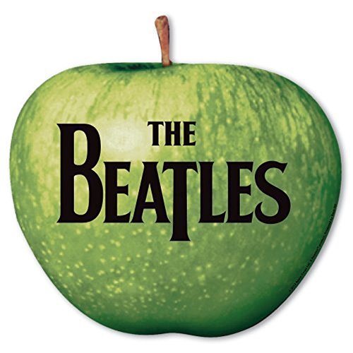 The beatles-tapis de souris de la série apple – 21,5 cm – - Les Beatles, Paul McCartney, John Lennon, RIngo Starr, George Harrison The beatles-tapis de souris de la série apple - 21,5 cm -