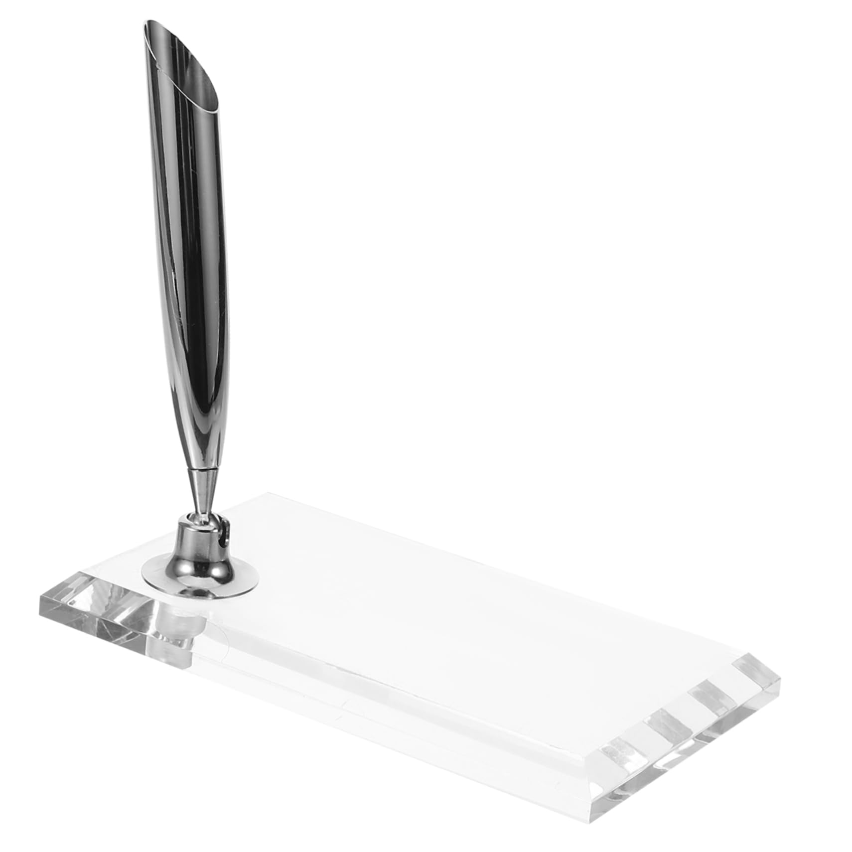 4pièces Porte-stylo Acrylique Style Européen Pour Plume Et Stylo à Encre Support Élégant Pour Bureau Et École Accessoire De Rangement Pratique