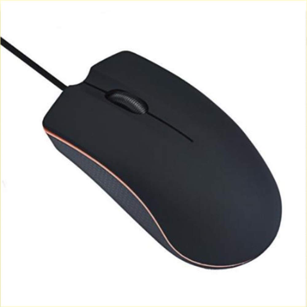 BYBYCD Button USB Wired Mouse [1000PDI], Ergonomic Game USB Computer Mice Optical Mouse Compatible with PC, Laptop, Mac, Desktop for Computers and Laptops