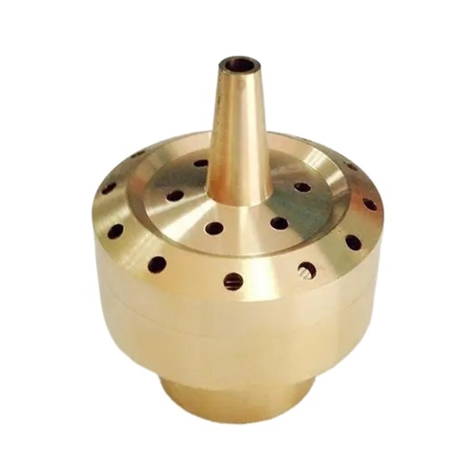 UALXPAO Fountain Nozzle 1/2" 3/4" 1" Column Fireworks Fountain Head Nozzles Landscape Spray for Pond Swimming Pools(1.5 (Brass))