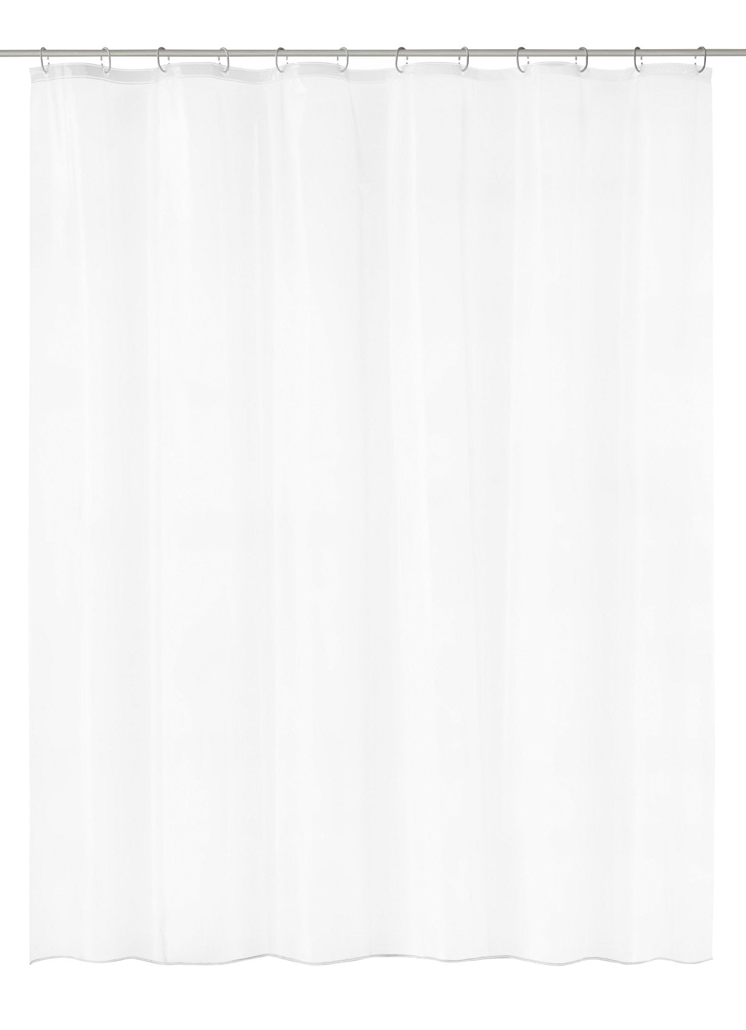 Kleine Wolke Phönix 4945100352 Shower Curtain 240 x 180 cm, White