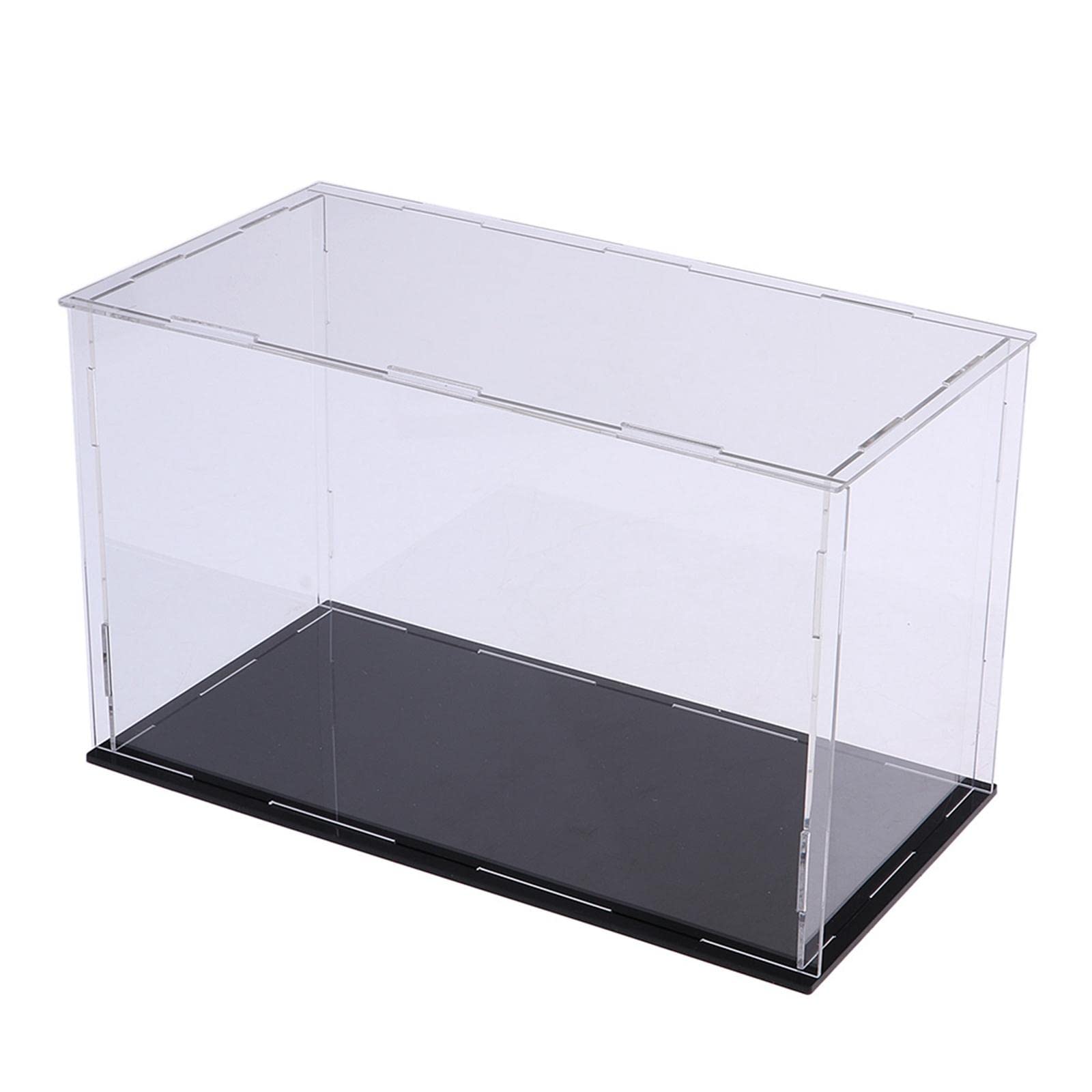 Vitrina Transparente a Prueba de Polvo para Maquetas de Juguetes, multicolor, 45x10x20cm