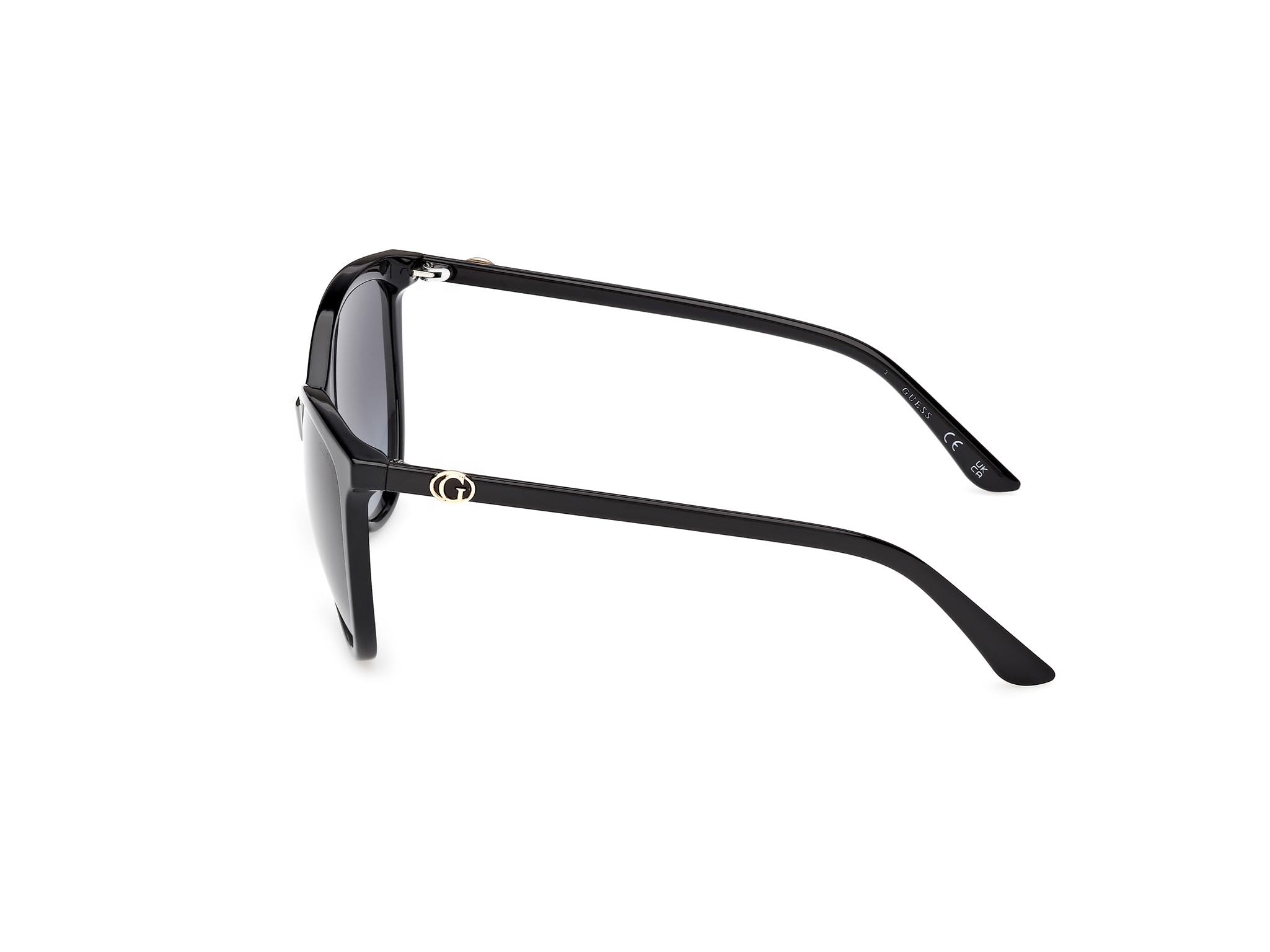 GUESS Guess Occhiali - Modello Gu00256, Colore Shiny Black Sunglasses Unisex - Adulto