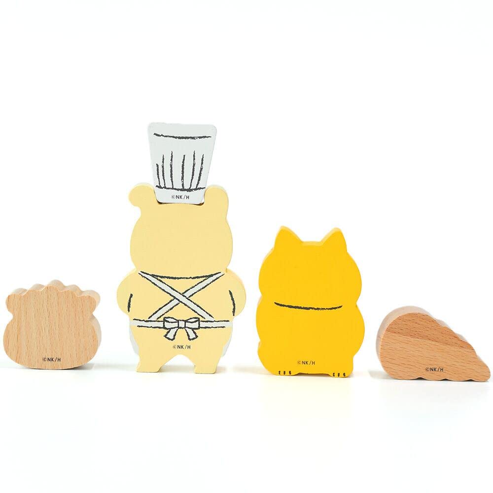 Amazon | 絵本のつみき ノラネコぐんだん ((5P)パンこうじょうセット