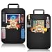Car Organizer Back Seat+ Car Back Seat Protector + Waterproof Kick Mat,Clear Touch Screen Tablet Holder for Kid/Travel with Multi Pocket ,Car Seat Organizer,Back of Seat Storage with 2 Pack(Black)