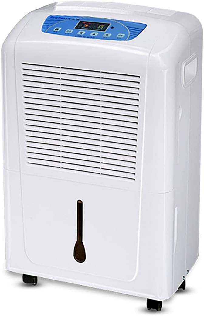 CLING Deshumidificador Comercial Capacidad del Tanque de Agua de 6L Gran Volumen de Aire Se Puede conectar a un desagüe Drenaje Continuo para dormitorios, baños, garajes, sótanos