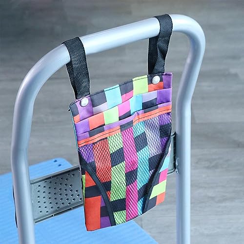 Pokinge ATMA7L83-2/HY44D 2Pcs/Set Bike Front Hanging Bags,Bicycles Handlebar Bag Canvas Bike Frame Bag Mtb Front Storage Bag Mobile Phone Water Cup Bag thumb #7