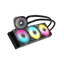 CORSAIR Nautilus 360 RS ARGB Liquid CPU Cooler – 360mm AIO – Low-Noise – Direct Motherboard Connection – Daisy-Chain – Intel LGA 1851/1700, AMD AM5/AM4 – 3X RS120 ARGB Fans Included – Black gallery image